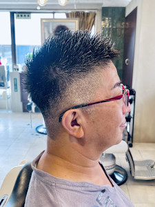 【50代 男性】ロンドン刈り上げショート（大宮/バーバー）