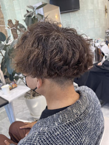 スパイラルパーマ