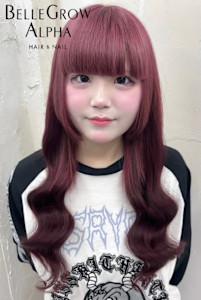 カラー＋エクステ - BELLE GROW ALPHA HAIR&NAIL掲載