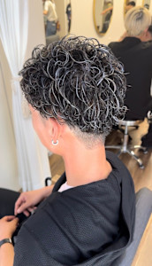 パーマ×ハイライト