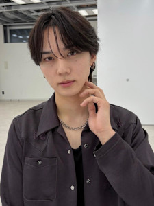 メンズカット カルマバング マッシュ  センターパート - Euphoria 銀座本店 Smart Salon【ユーフォリア】掲載