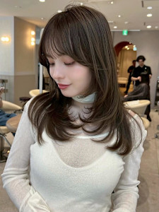 髪質改善＊ミディアムヘア艶カラー＊美髪【Zina渋谷神南】 - Zina 渋谷神南 髪質改善/前髪カット/韓国レイヤーカット【ジーナ】掲載