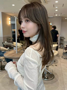 髪質改善＊ミディアムヘア艶カラー＊美髪【Zina渋谷神南】 - Zina 渋谷神南 髪質改善/前髪カット/韓国レイヤーカット【ジーナ】掲載