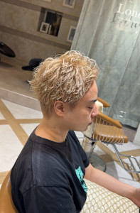 ハイトーンスパイキーショート