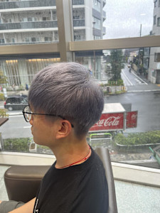 メンズ　ホワイトシルバーカラー - Prism掲載