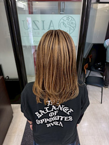 ハイライトカラー - AIZU本厚木 白髪ぼかし ハイライト バレイヤージュ 髪質改善掲載