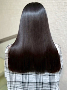 髪質改善 酸熱トリートメント 黒髪ロング 艶髪 縮毛矯正 - Beautissimo 所沢掲載