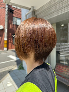 前下がりショート - zilch hair掲載