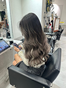 バレイヤージュ フレンチカジュアル ブルーグレージュ