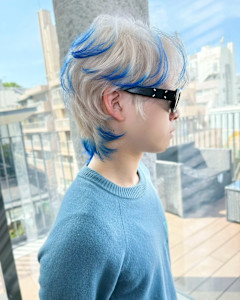 エンドカラー　ケアブリーチ　ブリーチカラー　原宿/表参道