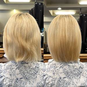 乾燥ダメージを整える極艶髪質改善