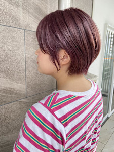 ピンク☆ショート