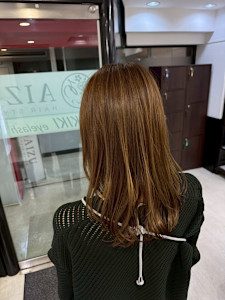 ニュアンスカラー - AIZU本厚木 白髪ぼかし ハイライト バレイヤージュ 髪質改善掲載