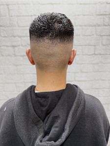 ハイフェードかき上げバングショート