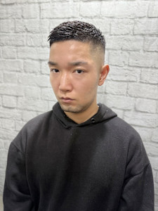 ハイフェードかき上げバングショート