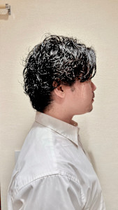 銀座八×ロッドパーマ×ビジネスマン