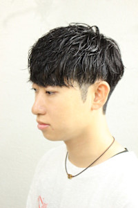 シャドウパーマ［ニュアンス/メンズパーマ/眉カット］ - mid-c掲載