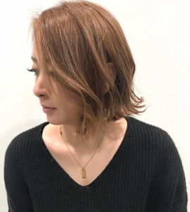 ミディアムボブ