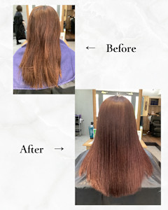 ≪お客様スタイル≫ ストレートヘアーにピンク色 - chan.掲載