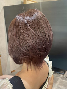 肩上レイヤースタイル - 半個室型美容室 Sourire 姪浜店掲載