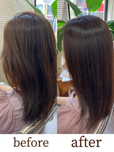 【美髪整形】異次元の最新髪質改善☆シルク酸性ストレート