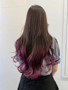 ピンクグラデーション - Flora by siesta掲載