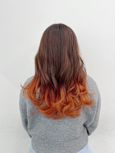 オレンジグラデーション