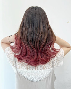 ピンクグラデーション - Flora by siesta掲載