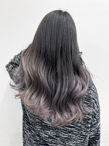 ラベンダーグレーグラーデーション - Flora by siesta掲載