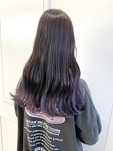 パープルグラデーション - Flora by siesta掲載