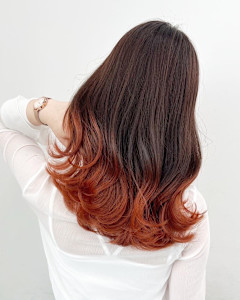 オレンジグラデーション - Flora by siesta掲載