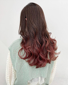 チェリーブラウングラデーション - Flora by siesta掲載