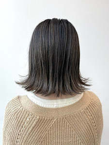 切りっぱなしボブ