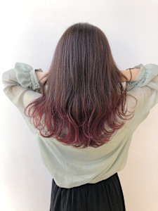 レッドバイオレットグラデーション - Flora by siesta掲載