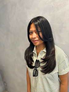 ロングレイヤースタイル