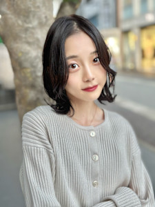 外ハネボブダークモカブラウンKchiara福岡奥野大成 - 福岡 天神 大名 kchiara掲載