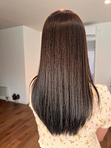 サラサラになるストレート