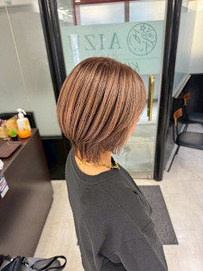 白髪ぼかしハイライト