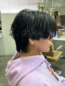 刈り上げなしセンターパート - hair＆spa egerie prime掲載