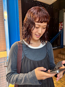 くせ毛mixパーマ