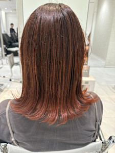 オレンジにほんのりピンクのおしゃれカラー - NYNY 姫路本店掲載