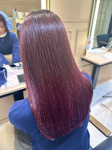 透明感カラー/ブリーチなしWカラー/髪質改善/伊勢原 - FACE。伊勢原掲載