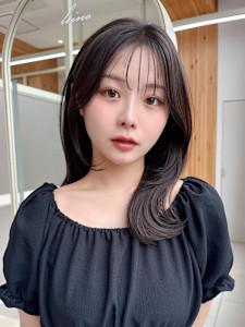 暗髪でも出せるこなれ感！フェイスレイヤー×くびれヘア - AFLOAT/L 錦糸町【アフロートエル】掲載