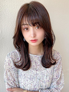 2wayバングで小顔効果！フェイスレイヤーで作るくびれヘア - AFLOAT/L 錦糸町【アフロートエル】掲載