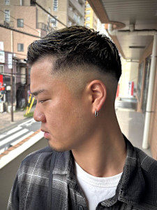 【大村指名】メンズカットスキンフェードハイライト - bococa by KENJE/メンズカット｜フェード掲載