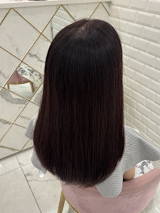 ブリーチなしチェリーピンク＊まゆ