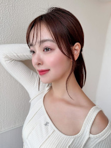 30代40代の明るい白髪染めで垢抜ける結べるレイヤーボブ - AFLOAT/L 錦糸町【アフロートエル】掲載