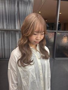 ミルクティーカラー