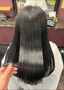 髪質改善ストレート