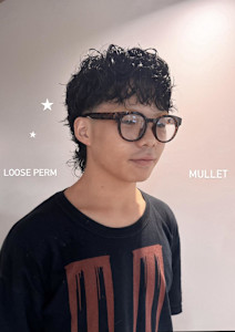 メンズパーマ/マレットヘア/メンズ - fleur  by safari掲載